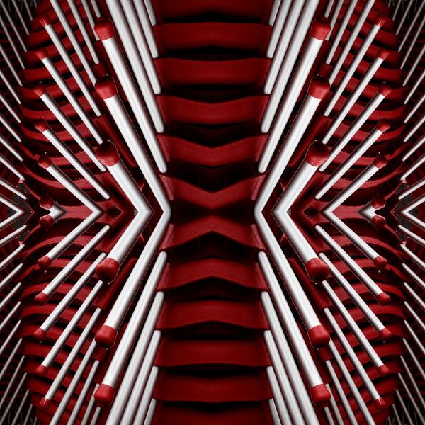 Abstract mint waves showing rhythm and balanced lifestyle